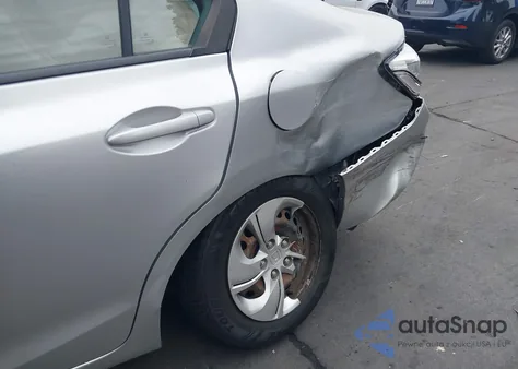 2015 Honda Civic Lx из США, поврежденный, VIN 19XFB2F50FE273748